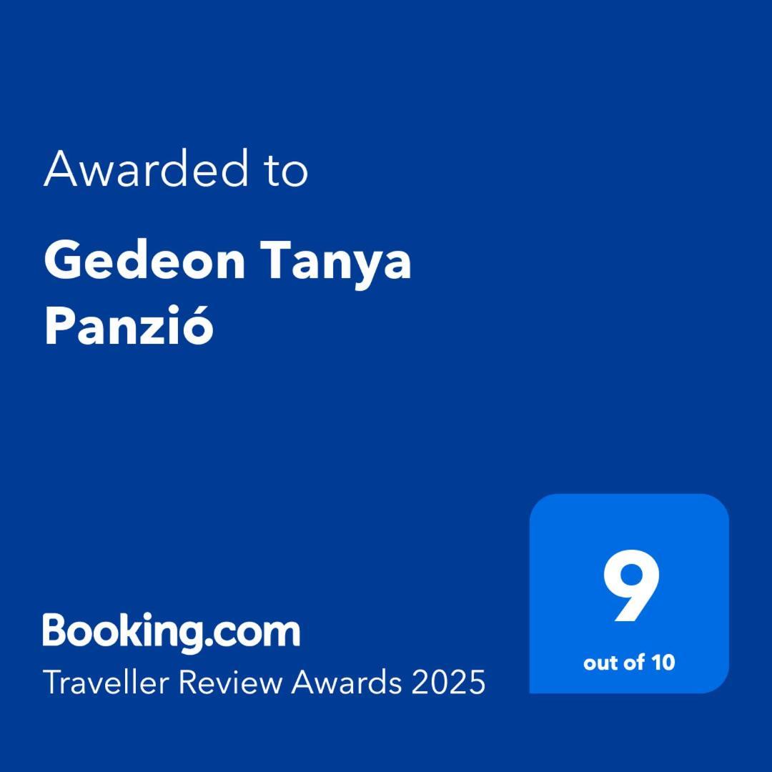 Gedeon Tanya Panzió Jakabszallas Exterior foto